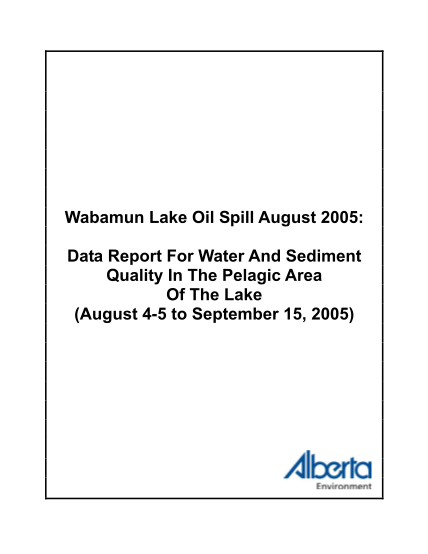318298091-wabamun-lake-spill-august-2005-data-report-for-the-open-water-area-of-the-lake-august-4-5-to-september-15-2005-surface-water-quality-program-resources-and-information