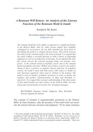 318410820-a-remnant-will-return-an-analysis-of-the-literary-function-of-the-jesot
