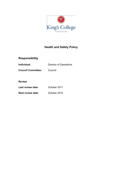318818125-health-and-safety-policy-kings-college-taunton
