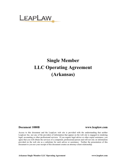 31884517-single-member-llc-operating-agreement-arkansas-leaplaw