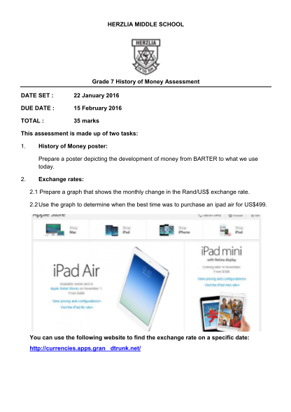319452232-herzlia-middle-school-grade-7-history-of-money-assessment