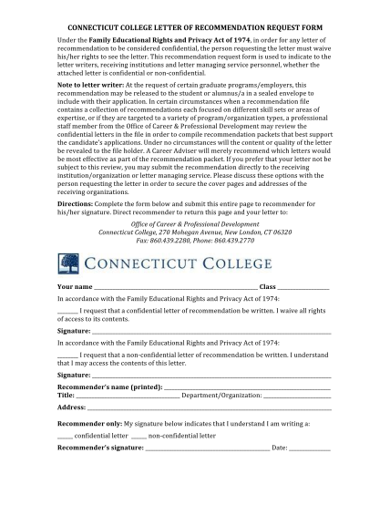 320034313-connecticut-college-letter-of-recommendation-request-form-camel-conncoll