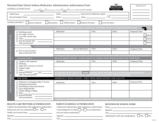 320073148-maryland-state-school-asthma-medication-administration-authorization-form-12-asthma-action-plan-childs-name-12-12-date-parentguardians-name-trigger-list-not-to-exceed-12-months-date-exercise-induced-peak-flow-personal-best-home
