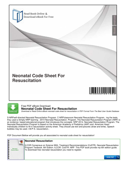 320344681-neonatal-resuscitation-code-sheet