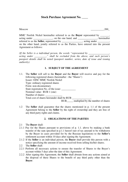 202 purchase agreement sample page 5 - Free to Edit, Download 