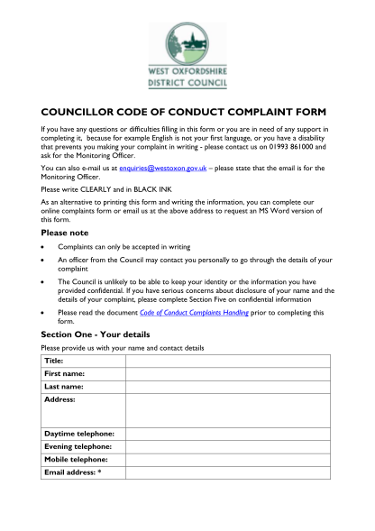 320637598-councillor-code-of-conduct-complaint-form-westoxon-gov