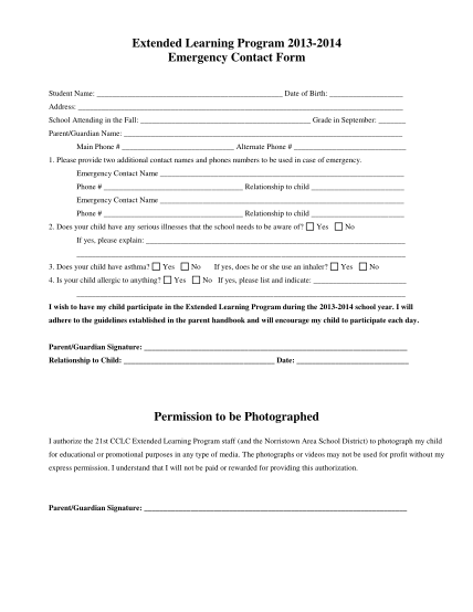 320870254-extended-learning-program-2013-2014-emergency-contact-form-nasd-k12-pa
