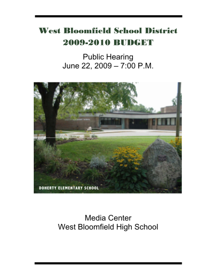 321112989-west-bloomfield-school-district-2009-2010-budget