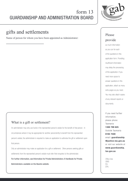 321696512-gifts-and-settlements-please-provide