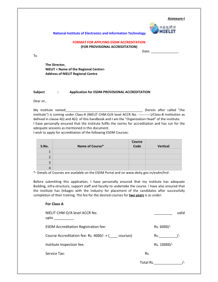 322157491-annexure-iii-format-for-bapplyingb-for-esdm-accreditation-nielit-calicut-nielit-gov