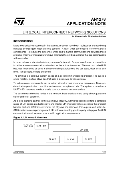 32227865-lin-local-interconnect-network-solutions-stmicroelectronics