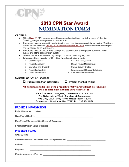 322674983-2013-cpn-star-award-nomination-form-criteria-at-least-two-2-cpn-members-must-have-played-a-significant-role-in-the-areas-of-planning-financing-design-management-or-construction-cpnofnc