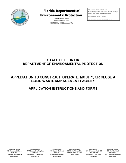 322876619-application-to-construct-operate-modify-or-close-a-solid-waste-management-facility-application-instructions-and-forms-dep-state-fl