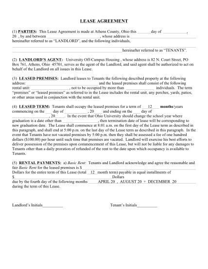 18 Lease Modification Agreement - Free To Edit, Download & Print 