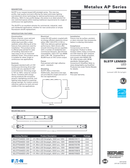 323579071-metalux-ap-series-slstp-lensed-led-striplight-specification-sheet-metalux-ap-series-slstp-lensed-led-striplight-specification-sheet