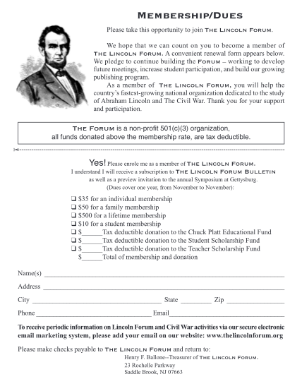 323682356-membershipdues-the-lincoln-forum-thelincolnforum
