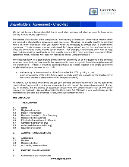 323911525-shareholders-agreement-checklist