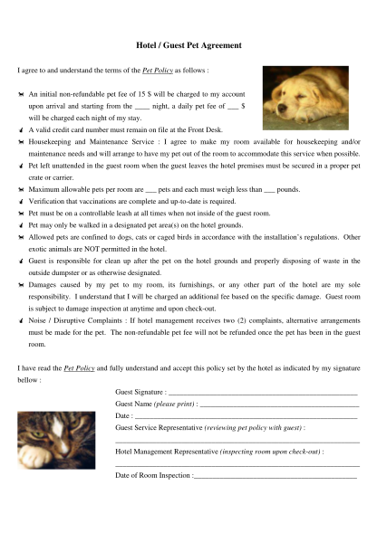 324145456-hotel-guest-pet-agreementpdf-hotel-pet-policy-template