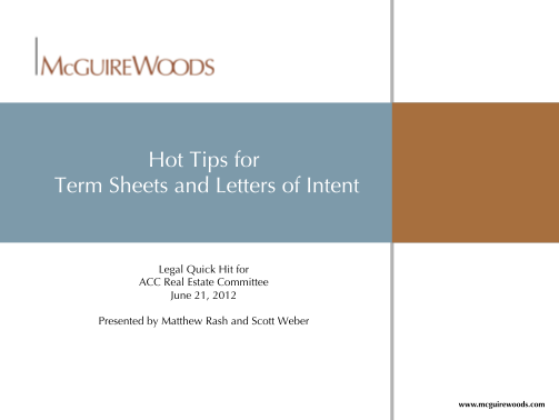 325248227-hot-tips-for-term-sheets-and-letters-of-intent
