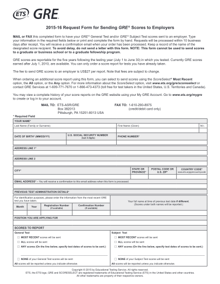 325406311-2015-16-request-form-for-sending-gre-scores-to-employers-2015-16-request-form-for-sending-gre-scores-to-employers-ets