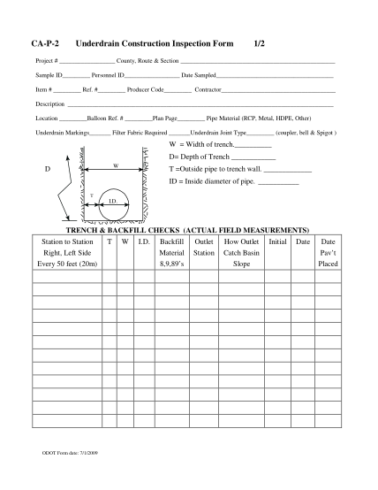 325558002-underdrain-construction-inspection-form-dot-state-oh