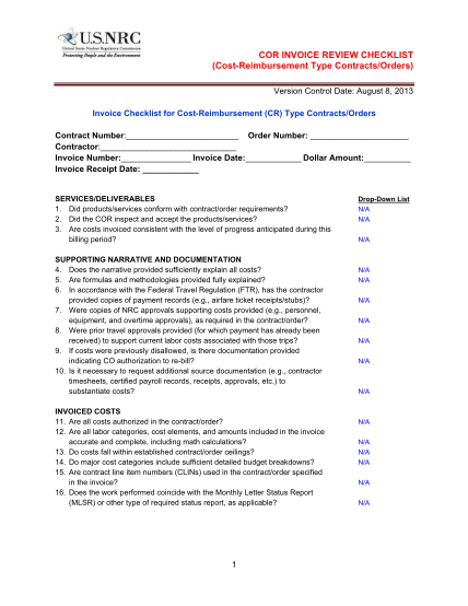 325984012-enclosure-cor-invoice-review-checklist-cost-reimbursement-pbadupws-nrc
