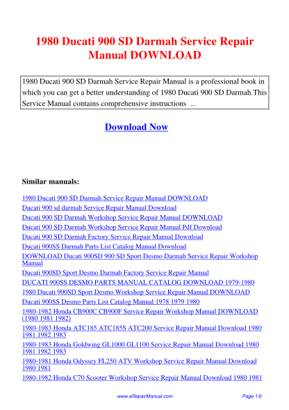 32616783-1980-ducati-900-sd-darmah-service-repair-manual-download