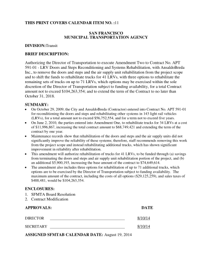 326217782-11-san-francisco-municipal-transportation-agency-divisiontransit-brief-description-authorizing-the-director-of-transportation-to-execute-amendment-two-to-contract-no