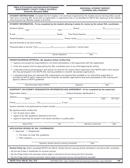 326309958-mcps-form-560-50-request-for-student-service-learning-ssl-preapproval-montgomeryschoolsmd