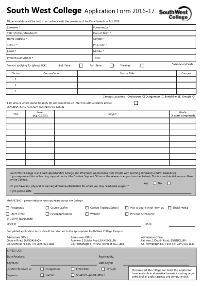 327516520-download-application-form-south-west-college