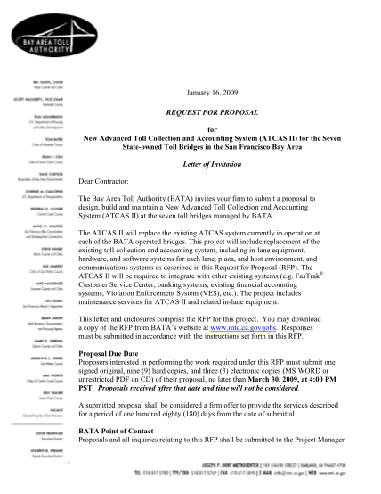 32797286-s-january-16-2009-request-for-proposal-for-new-advanced