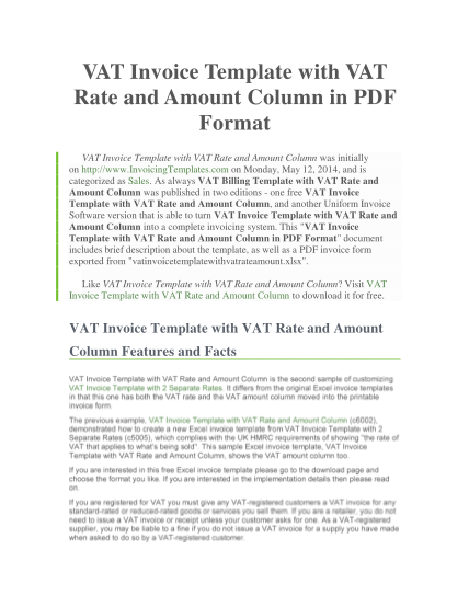 48 Vat Invoice Page 3 Free To Edit Download Print Cocodoc