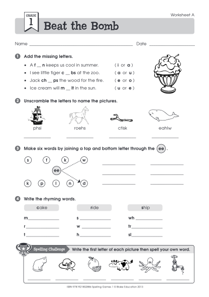 328223642-worksheet-a-grade-1-beat-the-bomb-name-date-1-add-the-missing-letters