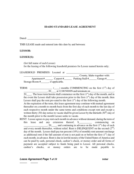 328376980-idaho-standard-lease-agreement