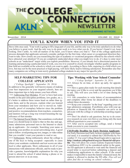 329068262-november-2014-volume-22-issue-3-youll-know-when-you-find-it-aklearn