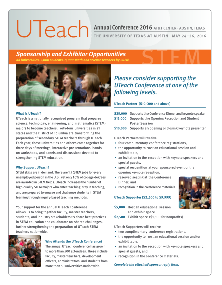 329103290-sponsor-and-exhibitor-opportunities-brochure-pdf-uteach-institute-institute-uteach-utexas