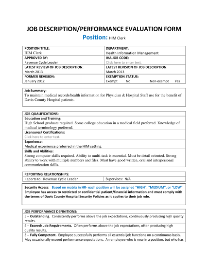 329922696-job-descriptionperformance-evaluation-form-position-him-daviscountyhospital