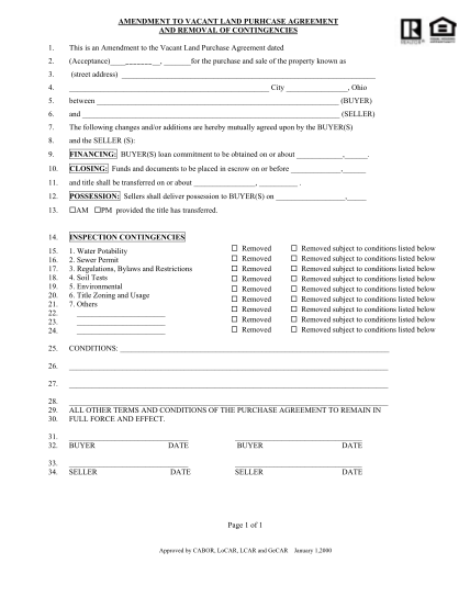 123 Land Purchase Agreement Page 2 Free To Edit Download Print 