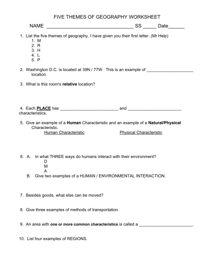 330487234-5-themes-of-geography-worksheet