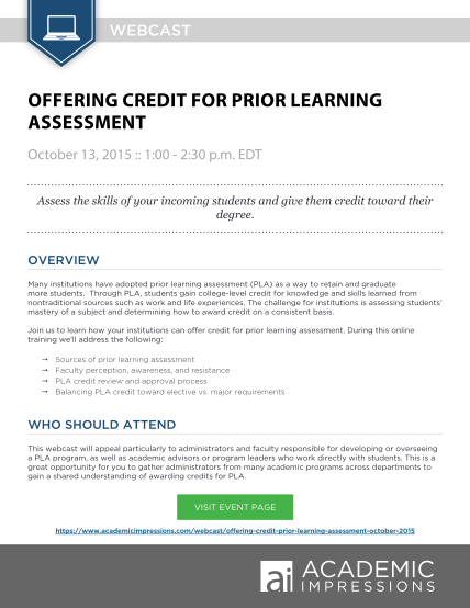 330527148-offering-credit-for-prior-learning-assessment