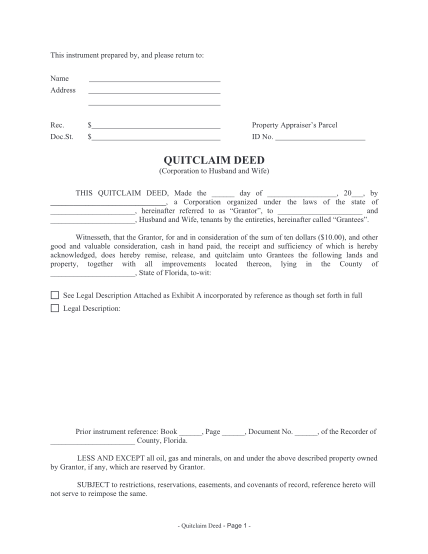 3321741-florida-quitclaim-deed-from-corporation-to-husband-and-wife