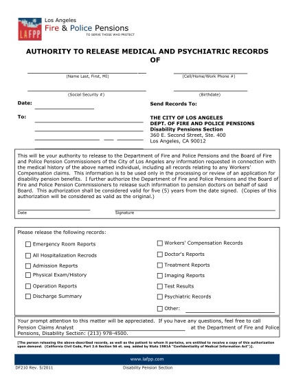 33244941-authority-to-release-medical-and-psychiatric-records-form-lafpp