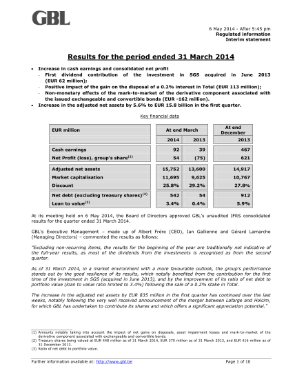 332519833-results-for-the-period-ended-31-march-2014-gbl-gbl