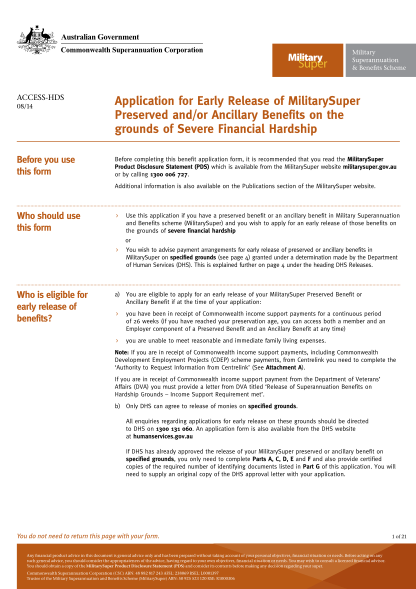332882572-application-for-early-release-of-militarysuper-preserved-andor-ancillary-benefits-on-the-grounds-of-severe-financial-hardship-application-for-early-release-of-militarysuper-preserved-andor-ancillary-benefits-on-the-grounds-of-severe