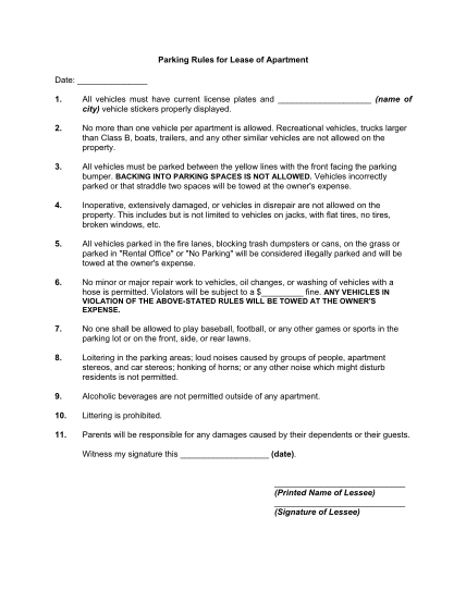 3331676-fillable-parking-rules-for-lease-of-apartments-form