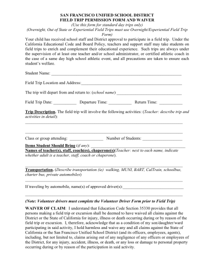 333598676-san-francisco-unified-school-district-field-trip-permission-form-field-trip-permission-form-and-waiver-page-1-lafayettedolphins