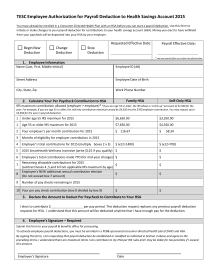 334025840-tesc-employee-authorization-for-payroll-deduction-to-health-savings-account-2012-evergreen