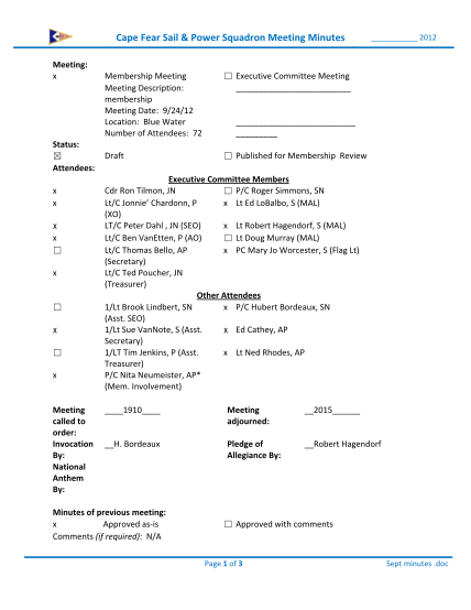 334067016-cape-fear-sail-power-squadron-meeting-minutes-capefearpowersquadron