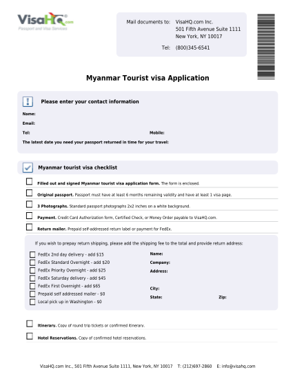 334281-fillable-myanmar-visa-application-tourist-form