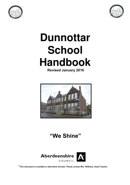 334482622-dunnottar-school-handbook-onlineaberdeenshiregovuk-online-aberdeenshire-gov